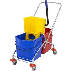 Dual Bucket Mop Wringer with Frame [M880]